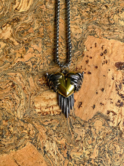 Viking Necklace - The Heart Of The Raven