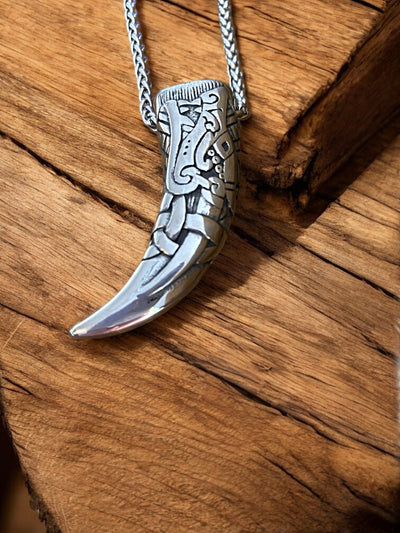 Fenrir’s Fang Viking Necklace