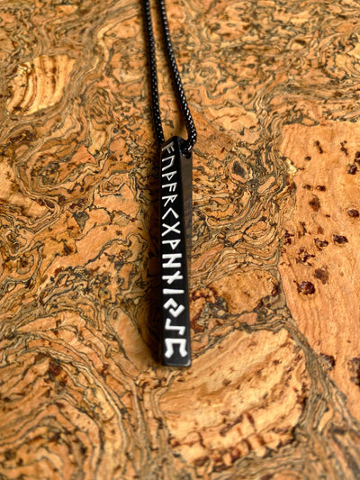 Viking Necklace - The Runic Scroll