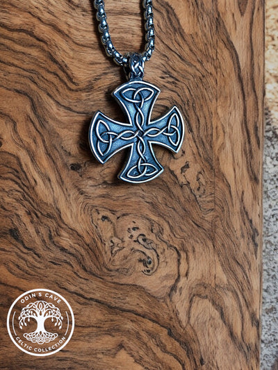 The Celtic Cross Shield Necklace