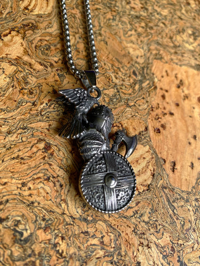 Viking Necklace - The Raven’s Warrior