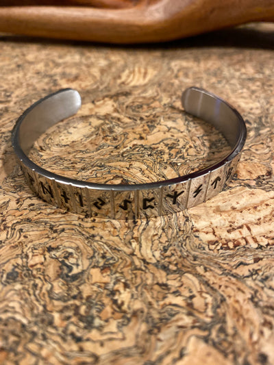 Viking Bracelet - Bold Norse Alphabet Runes