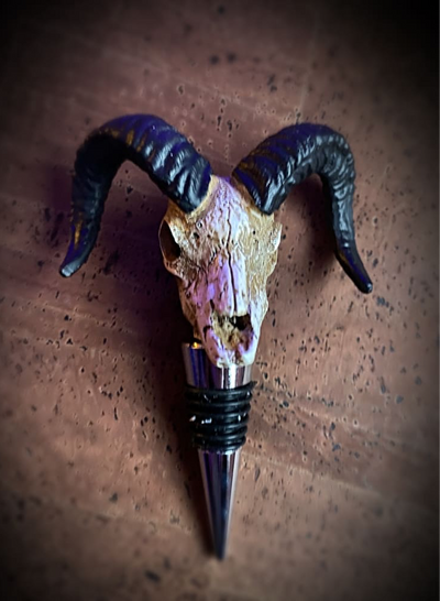 Premium Antelope and Buffalo Wine Stopper