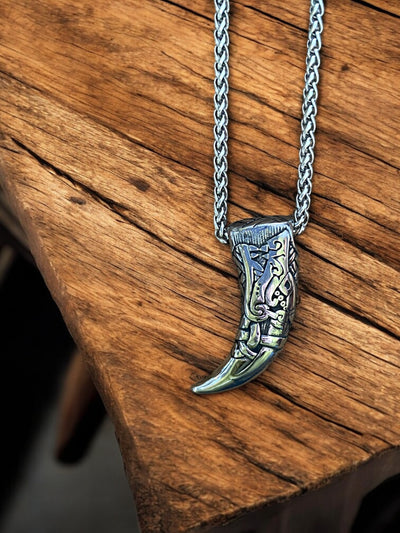 Fenrir’s Fang Viking Necklace