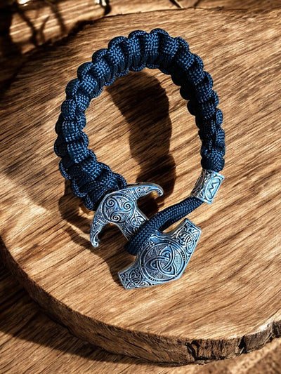 Viking Bracelet - Paracord Mighty Thor’s Hammer