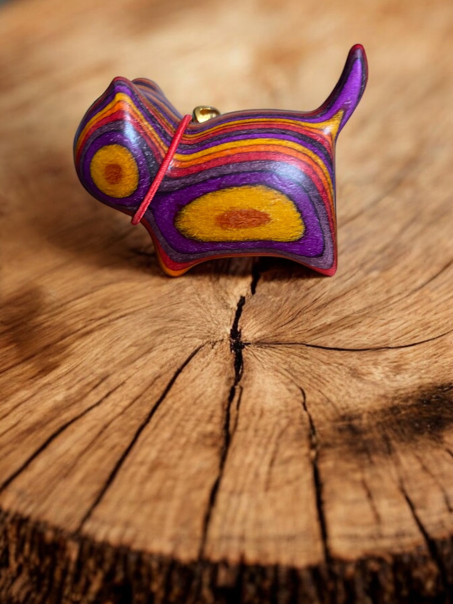 Premium Wooden Cat Keepsake