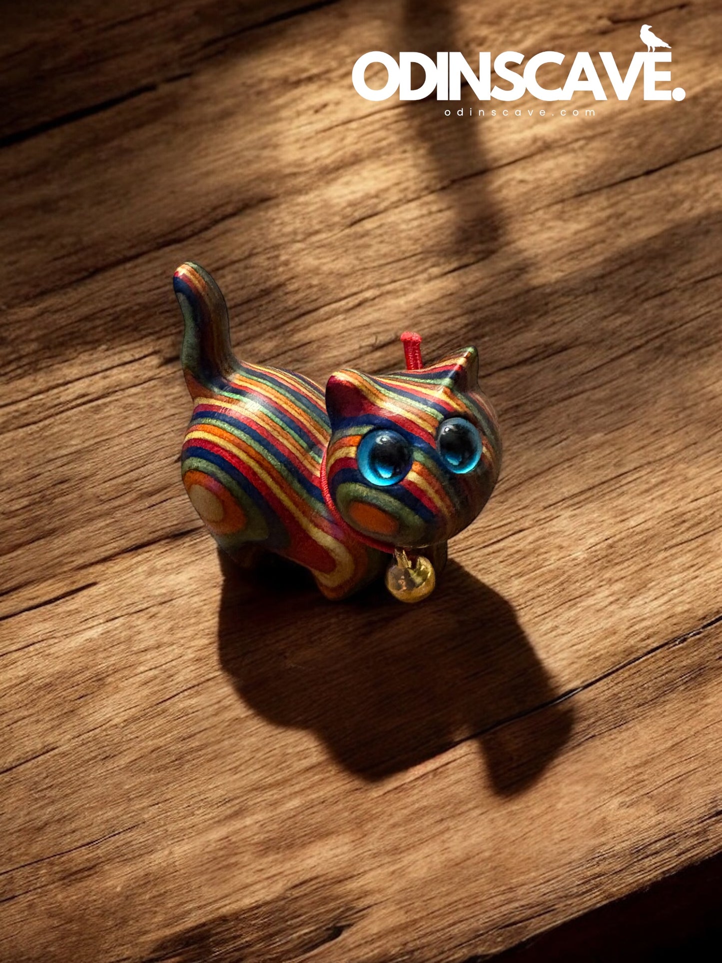 Premium Wooden Cat Keepsake