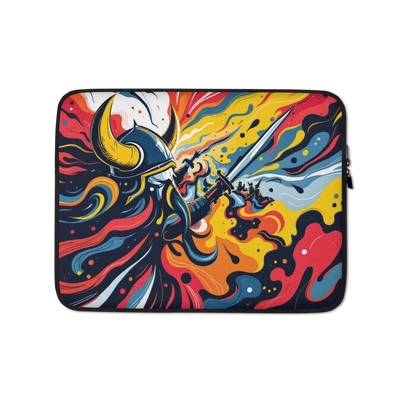 The colourful Warrior Laptop Sleeve