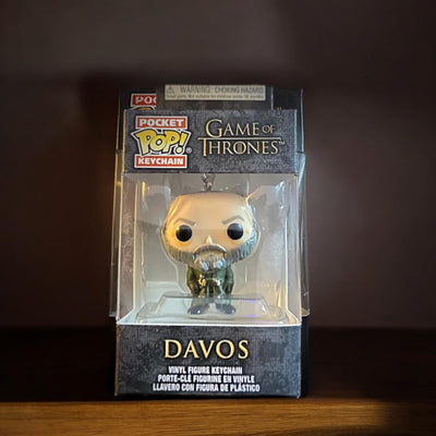 Funko Pop Key Ring - Game Of Thrones ‘Davos’