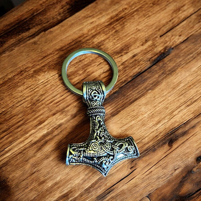 THOR HAMMER KEY RING