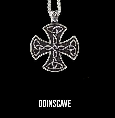 The Celtic Cross Shield Necklace