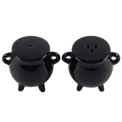 Funky Cauldron Salt & Pepper Set